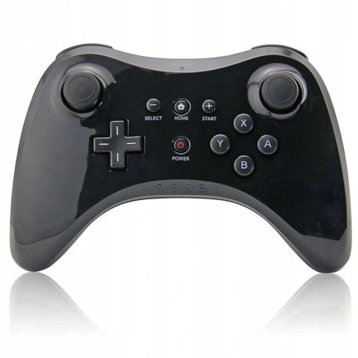 Manette Pro Controller Pour Wii U Marque Inconnue - Noire