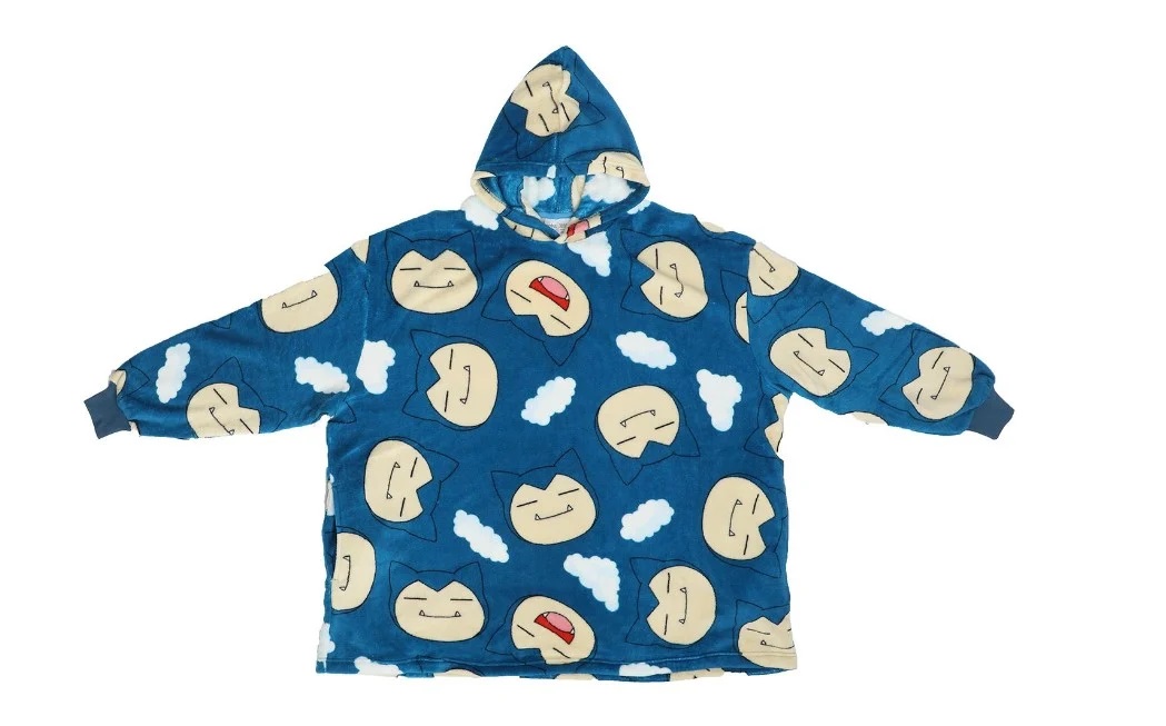 Chandail À Capuchon Surdimensionné Pokemon Par Bioworld - Snorlax