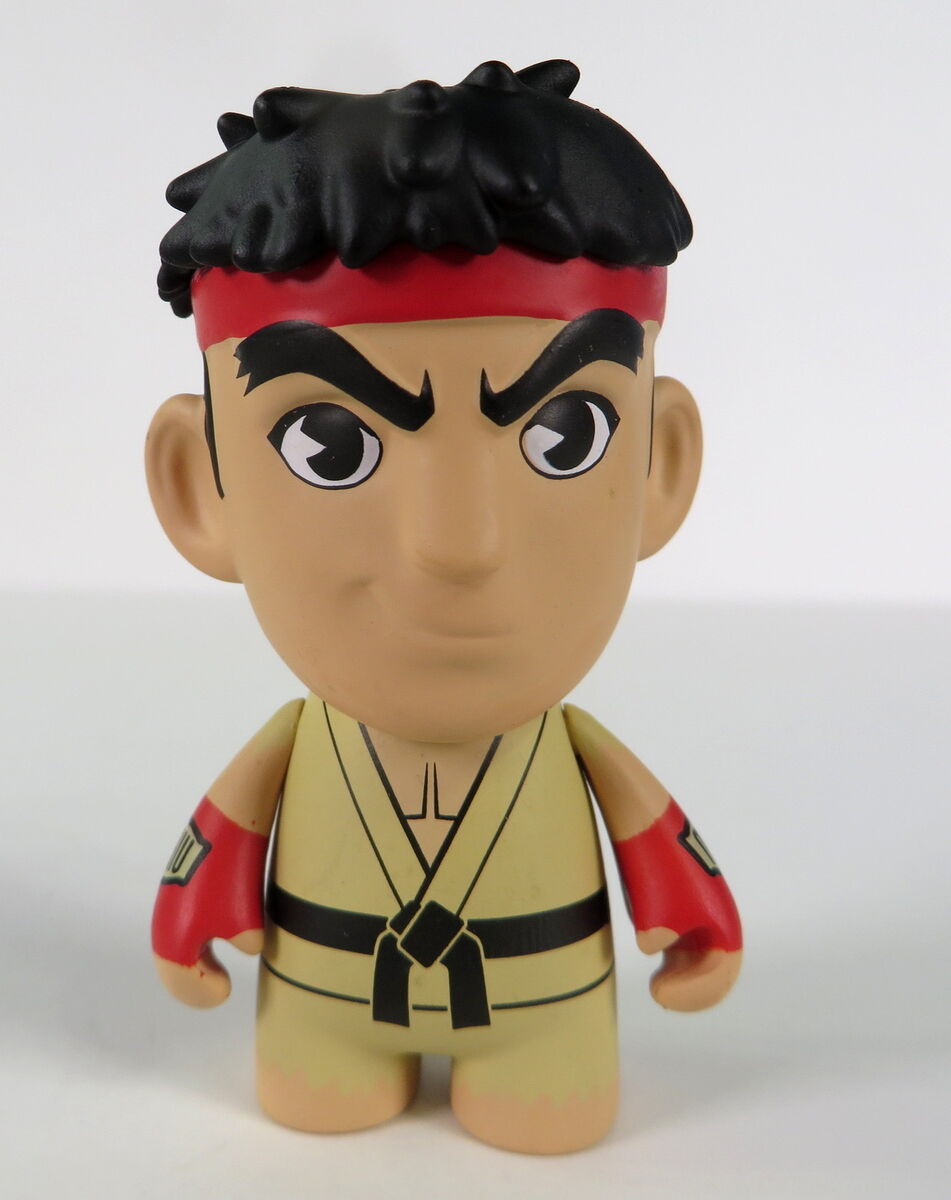 Figurine Boîte Mystère Street Fighter V Par Kid Robot - Ryu 5 CM