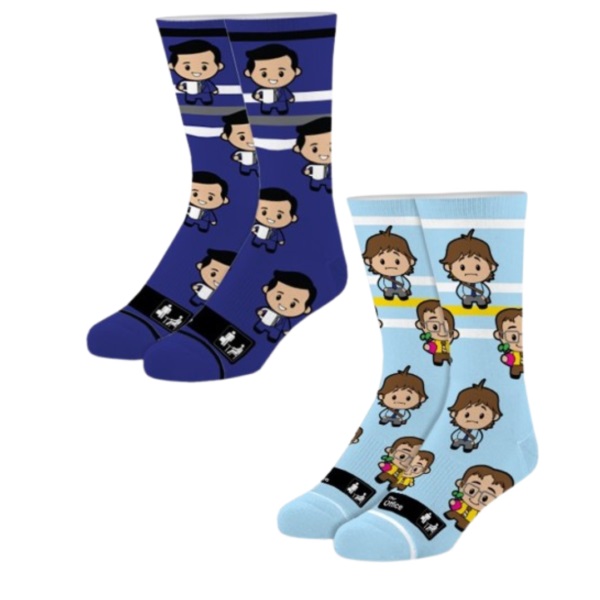 Ensemble De 2 Paires De Chaussettes Par Odd Sox - The Office