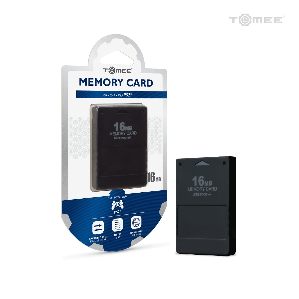 Carte Mémoire Pour PS2 / Playstation 2 Par Tomee - 16 MB