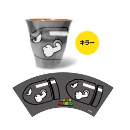 Verre En Mélamine Super Mario Par Bandai - Bullet Bill