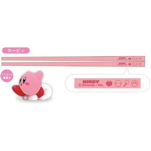 Ensemble De Baguettes (Ustensile) Kirby My Chopsticks Collection Plus Par Bandai - Kirby