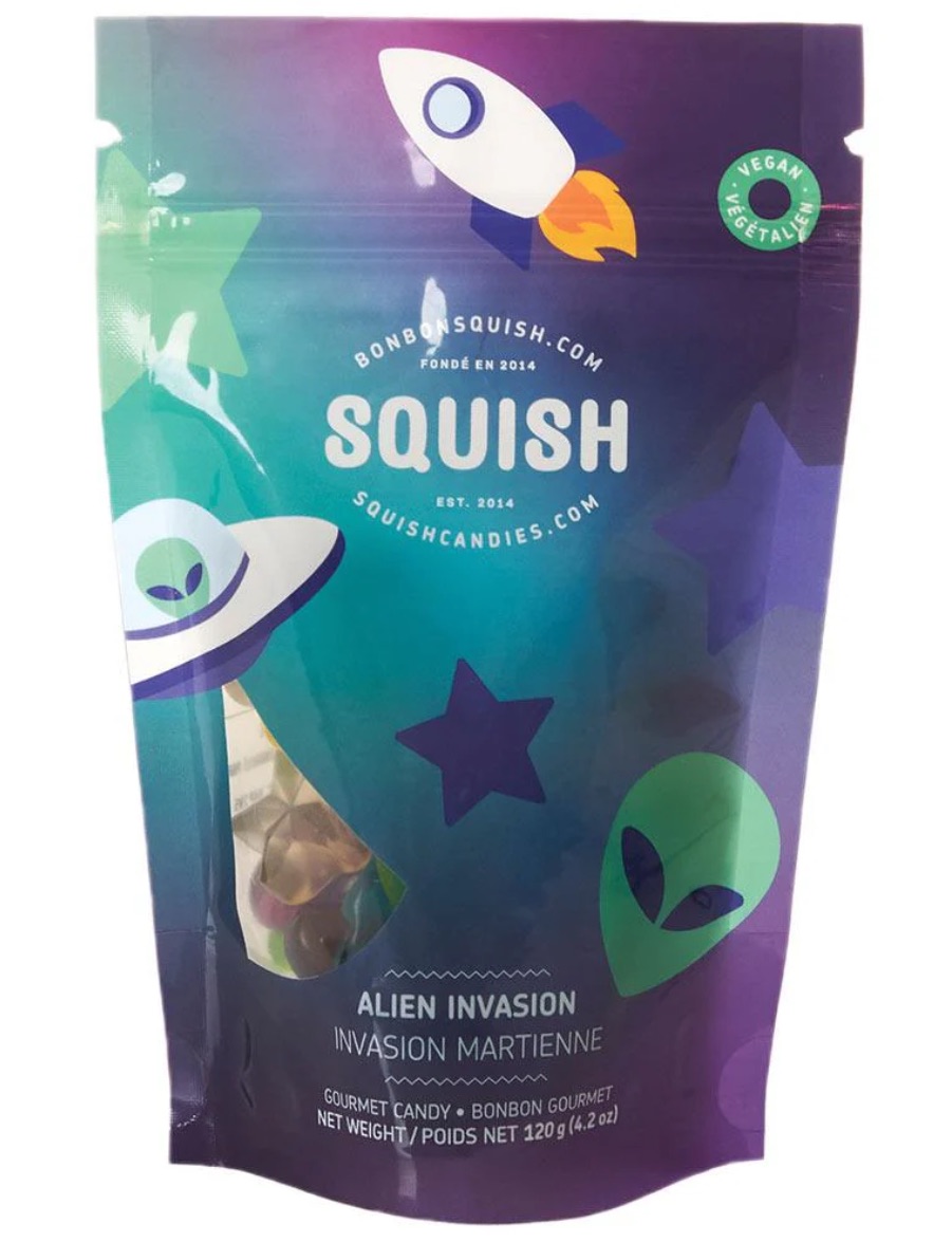 Jujubes Squish - Invasion Martienne