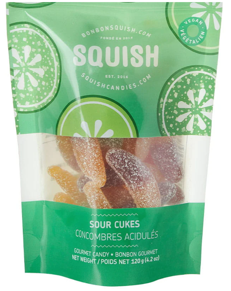 Jujubes Squish - Concombres Acidulés