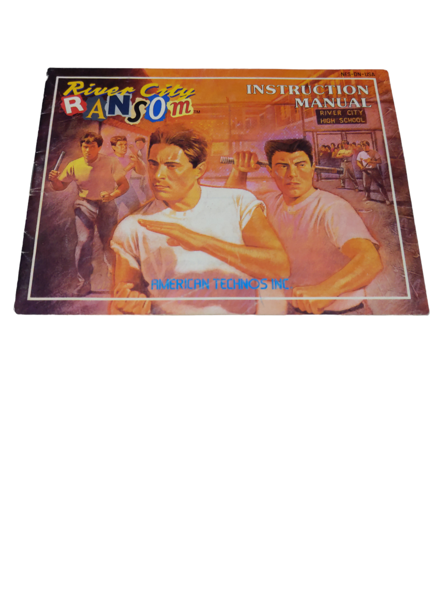 Livret NES-DN-USA River City Ransom NES