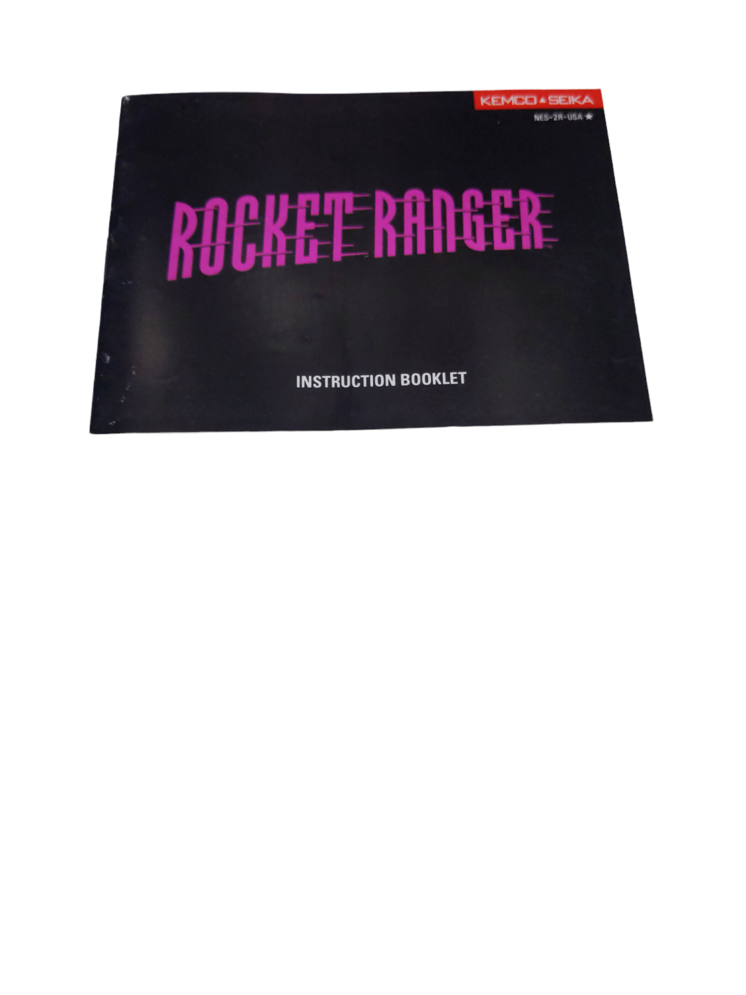 Livret NES-2R-USA Rocket Ranger NES