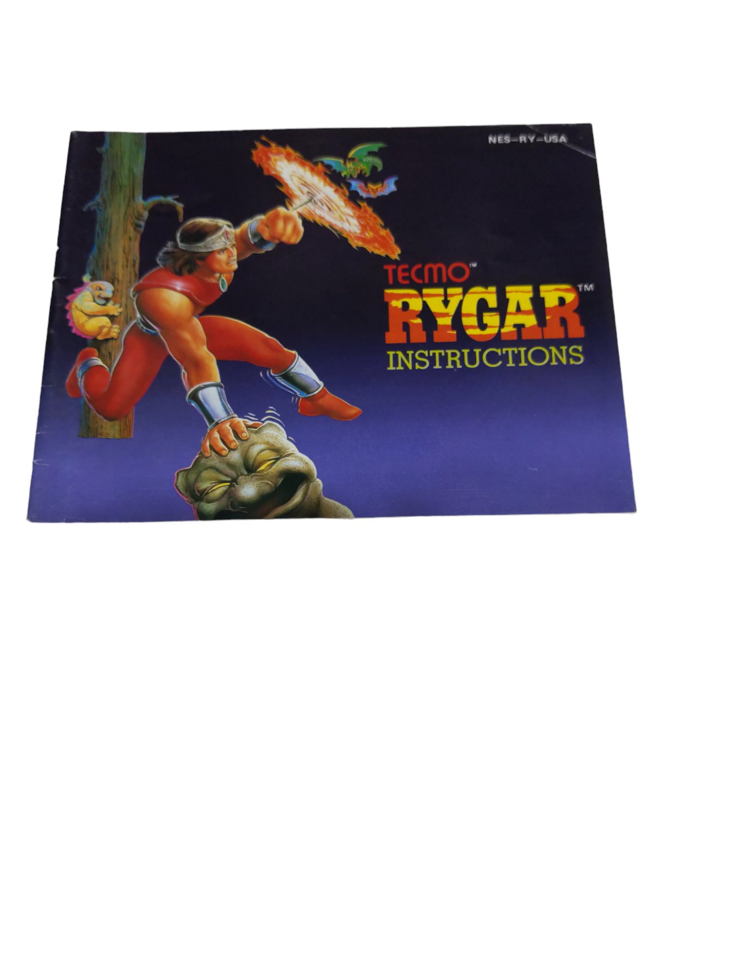 Livret NES-RY-USE Rygar NES