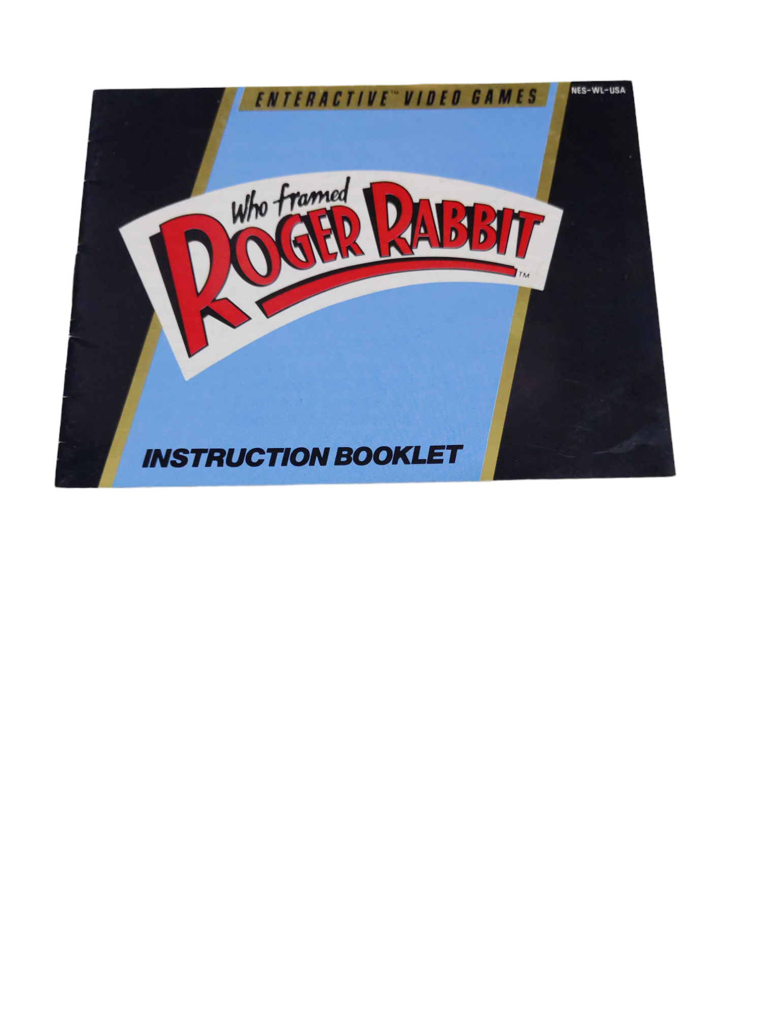 Livret NES-WL-USA Who Framed Roger Rabbit? NES