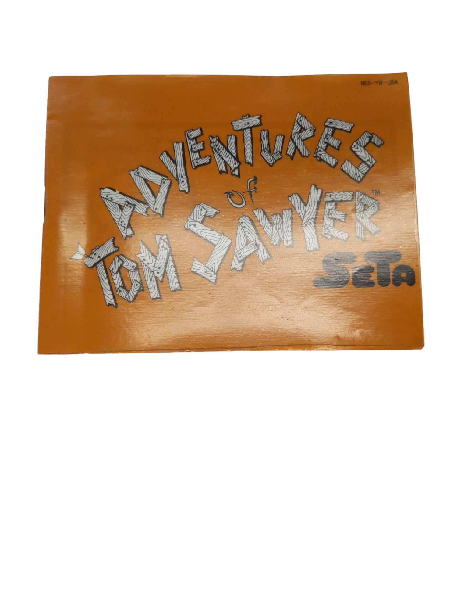 Livret NES-YB-USA Adventures Of Tom Sawyer NES