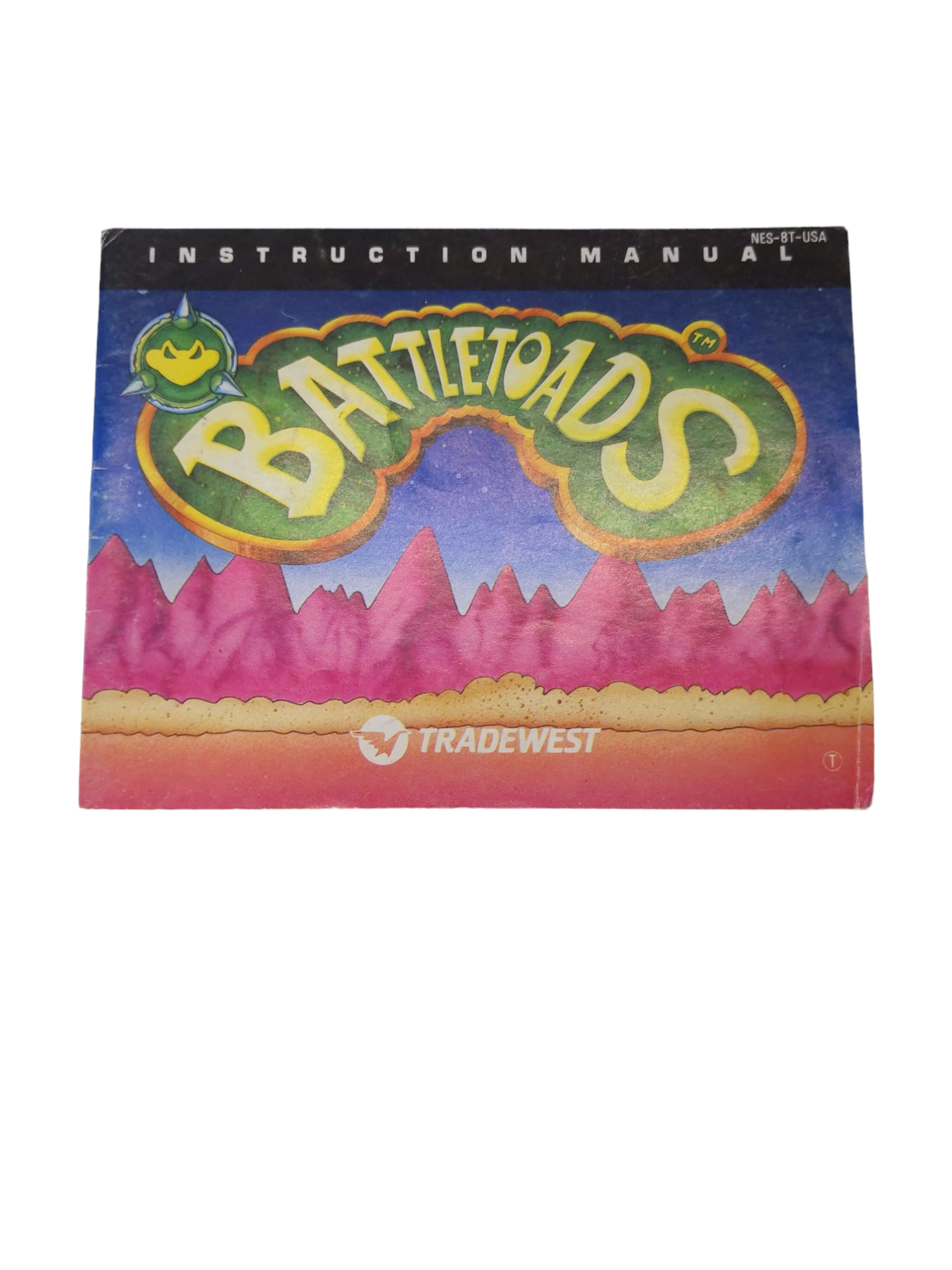 Livret NES-8T-USA-1 Battletoads NES