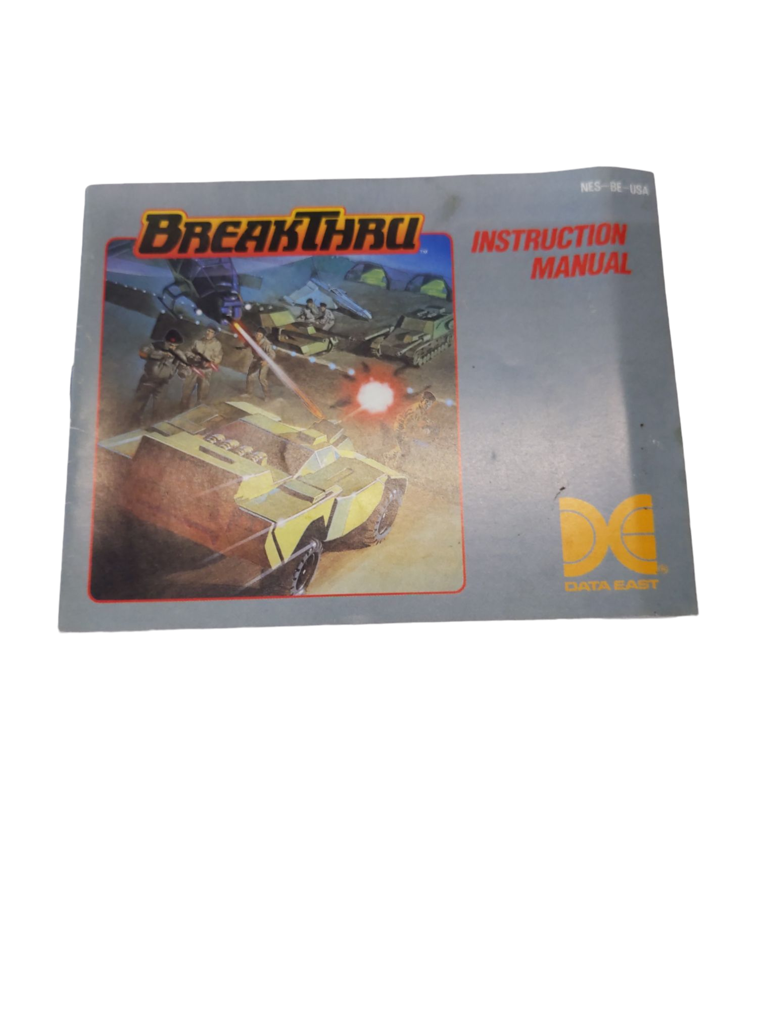 Livret NES-BE-USA Breakthru NES