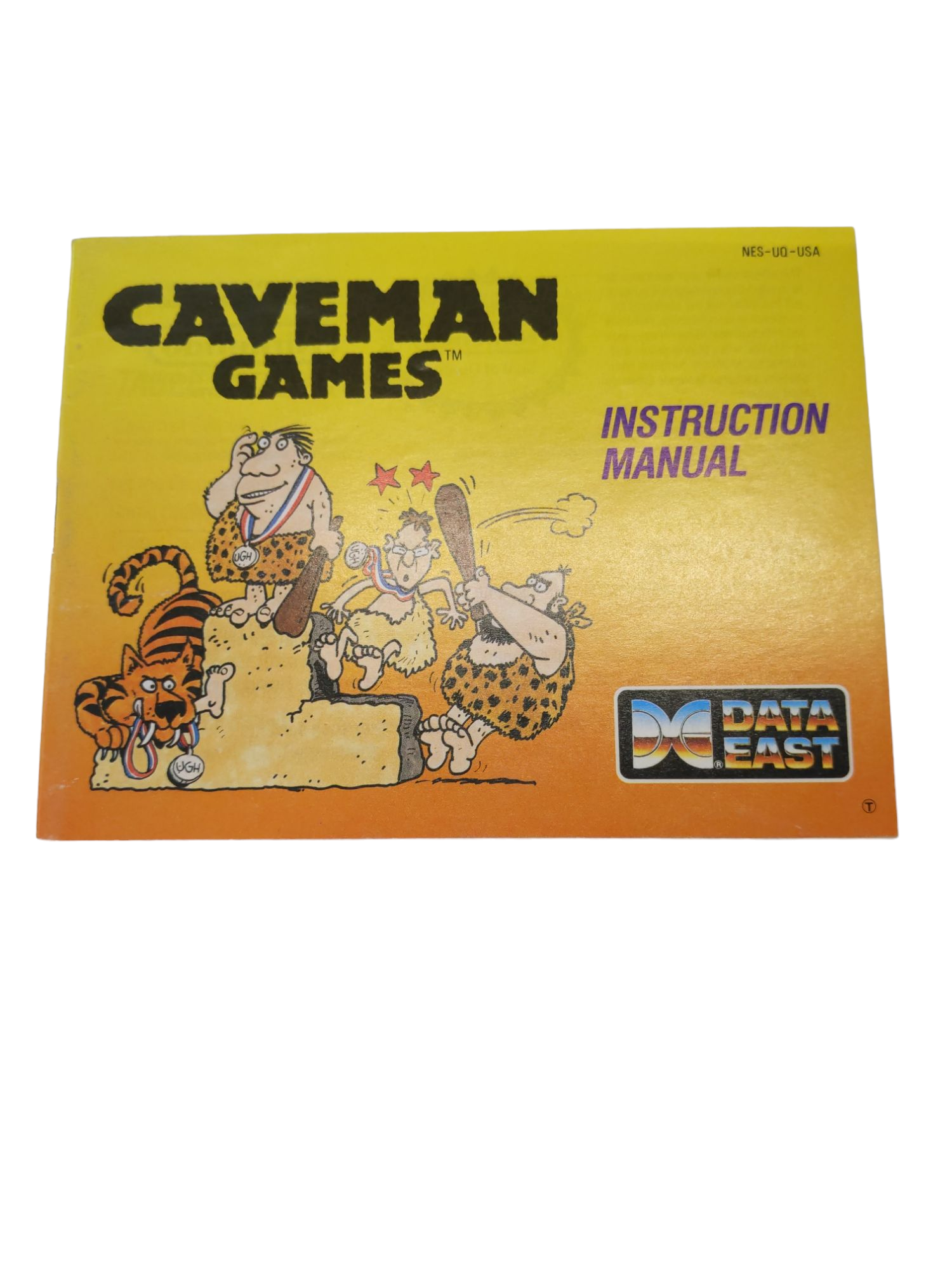 Livret NES-UQ-USA Caveman Games NES