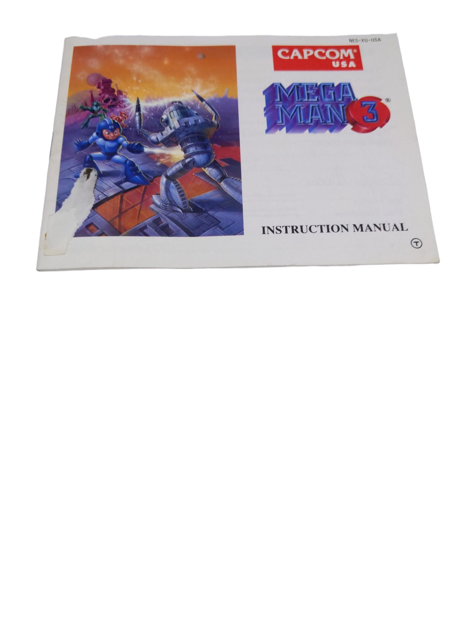 Livret NES-XU-USA Mega Man 3 NES