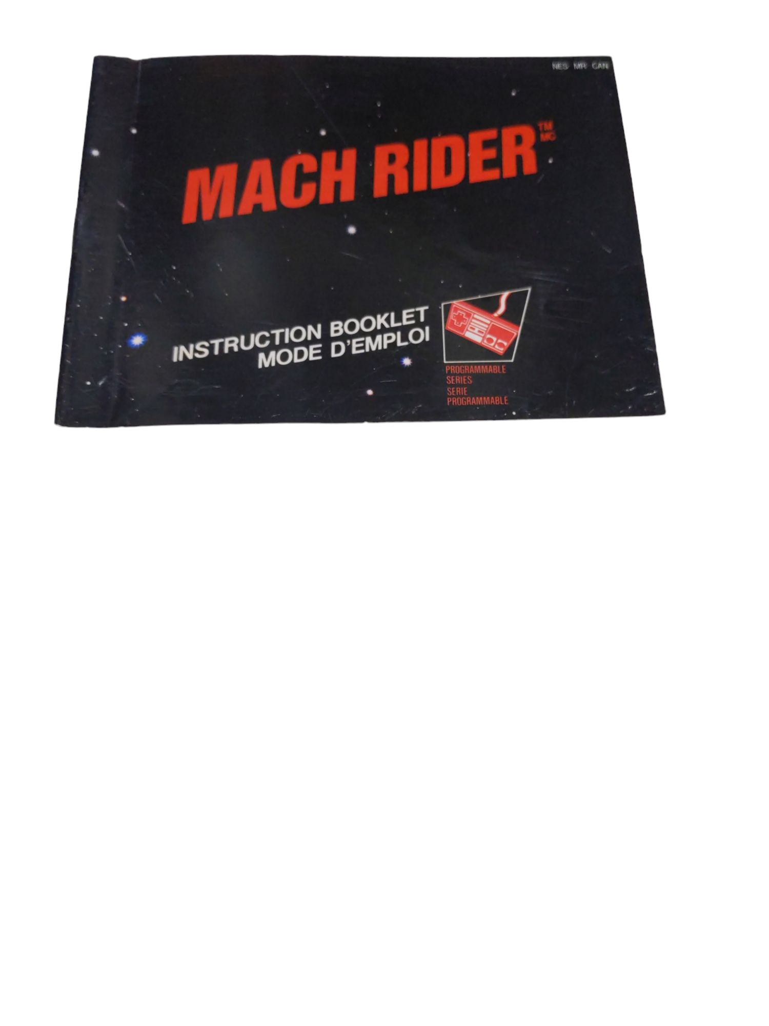 Livret NES-MR-CAN Mach Rider NES