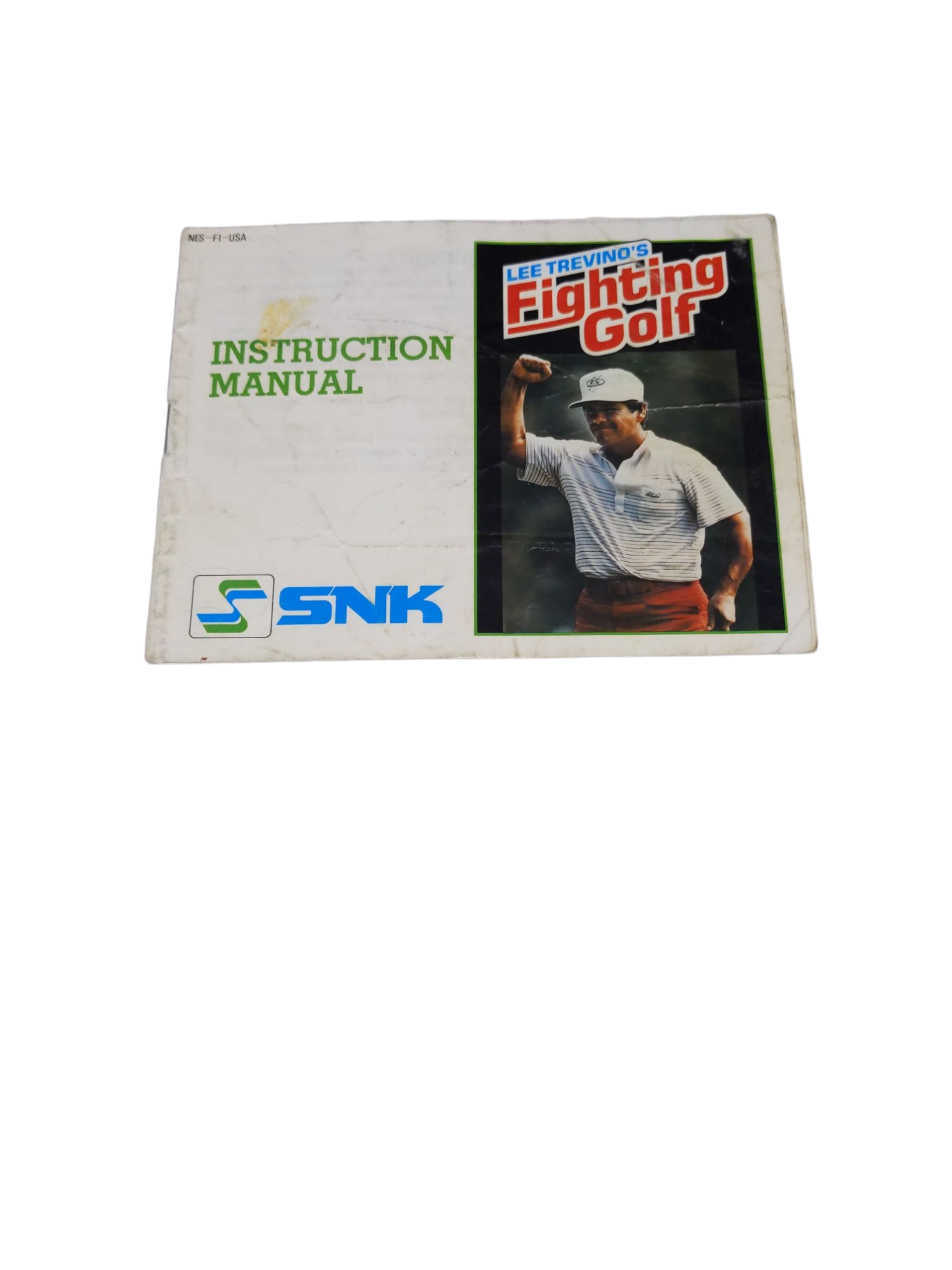 Livret NES-FI-USA Lee Trevino's Fighting Golf NES