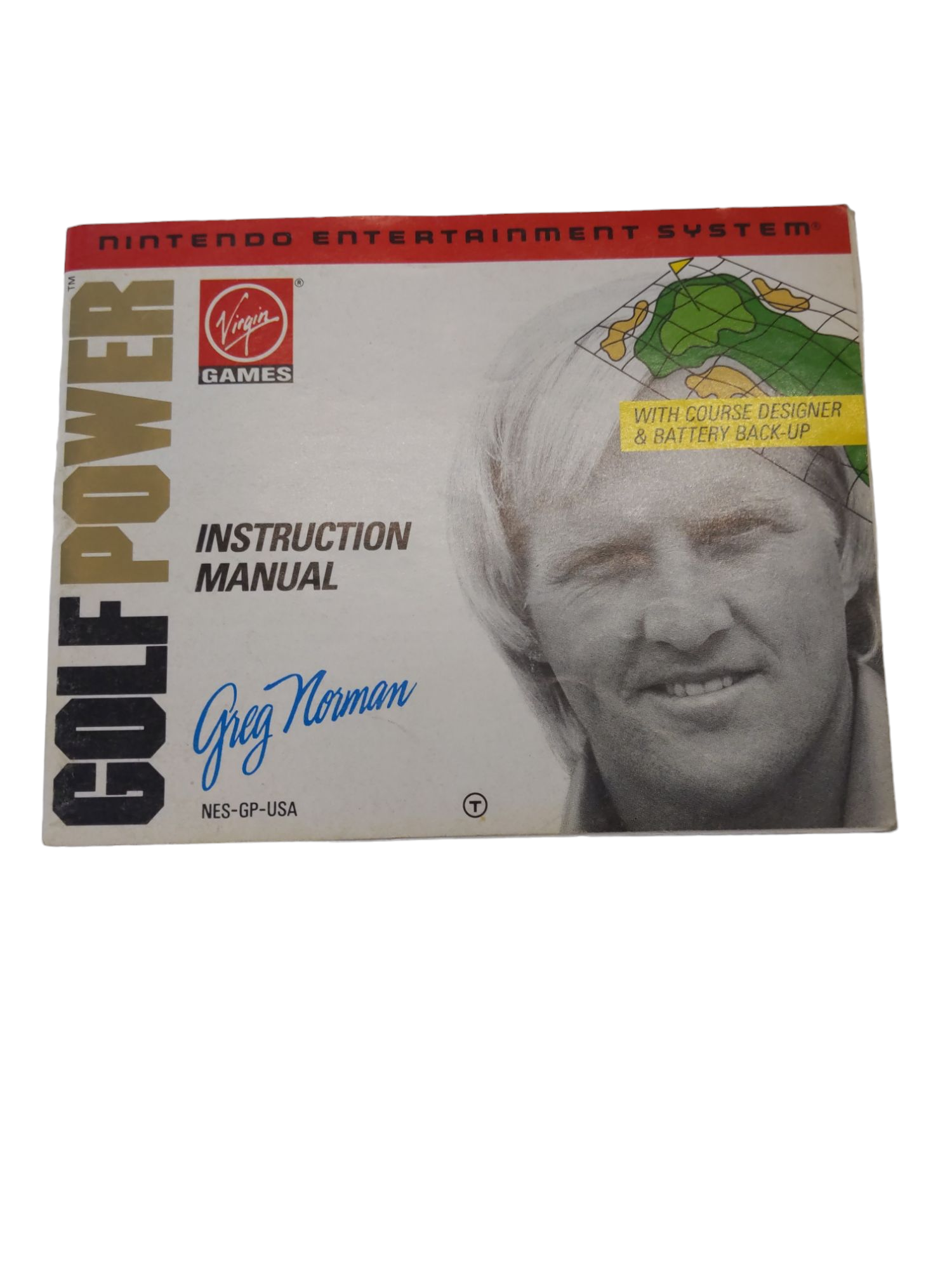 Livret NES-GP-USA Greg Norman's Golf Power NES