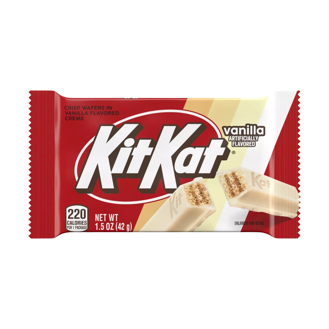 Tablette de Chocolat Kit Kat Par Hershey - Vanille 42G