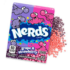 Bonbons Nerds Par Ferrara - Fraise et Raisin 46G