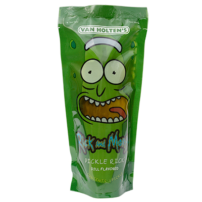 Cornichon Jumbo Dans un Sachet Par Van Holten - Pickle Rick 198G