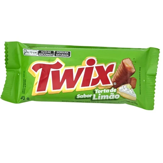 Tablette de Chocolat Twix Par Mars - Tarte A La Lime 40G