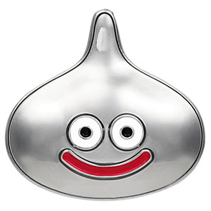 Épinglette (Pin) Dragon Quest Par Square Enix - Metal Slime