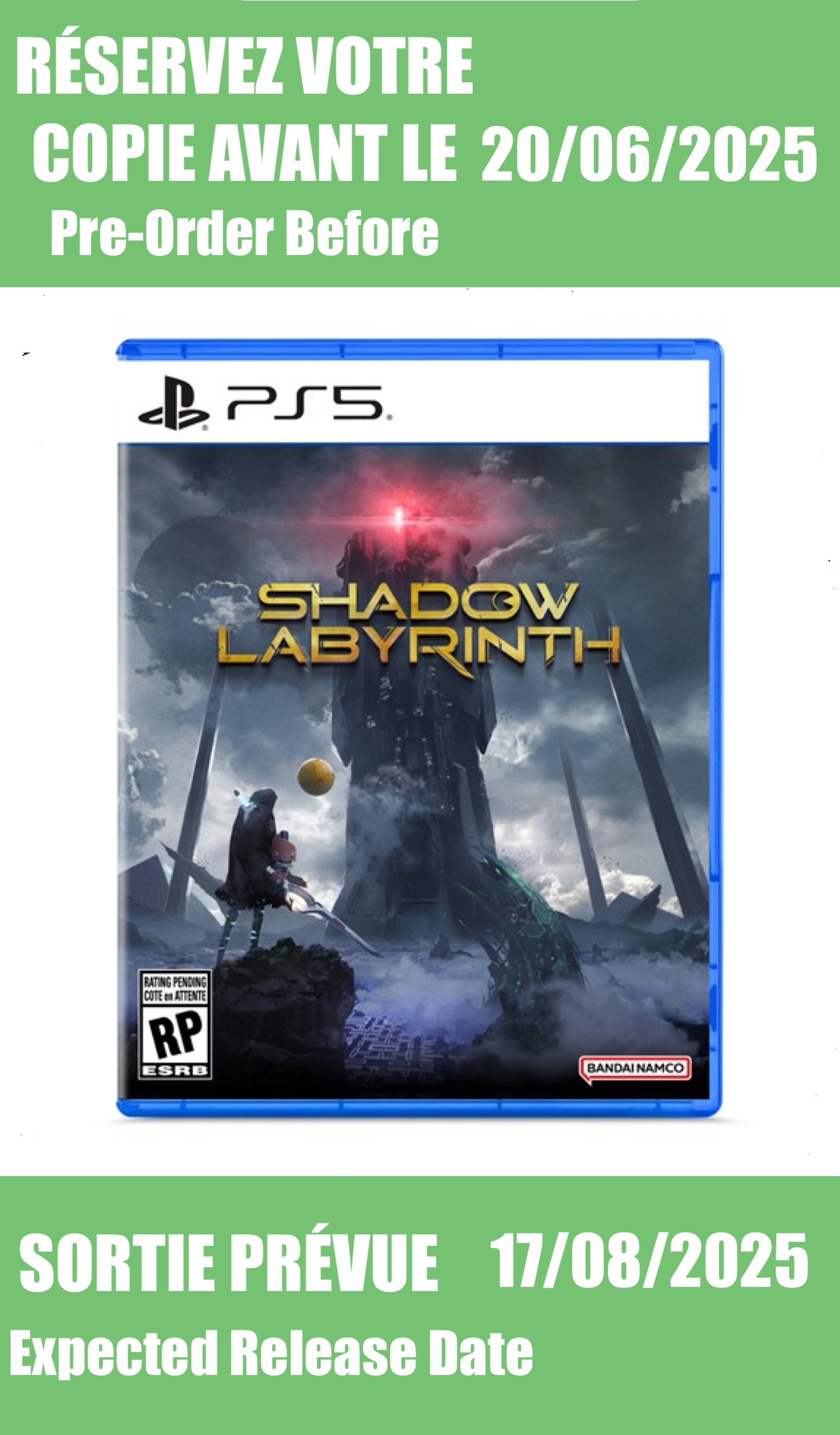 *Précommande* Shadow Labyrinth / PS5