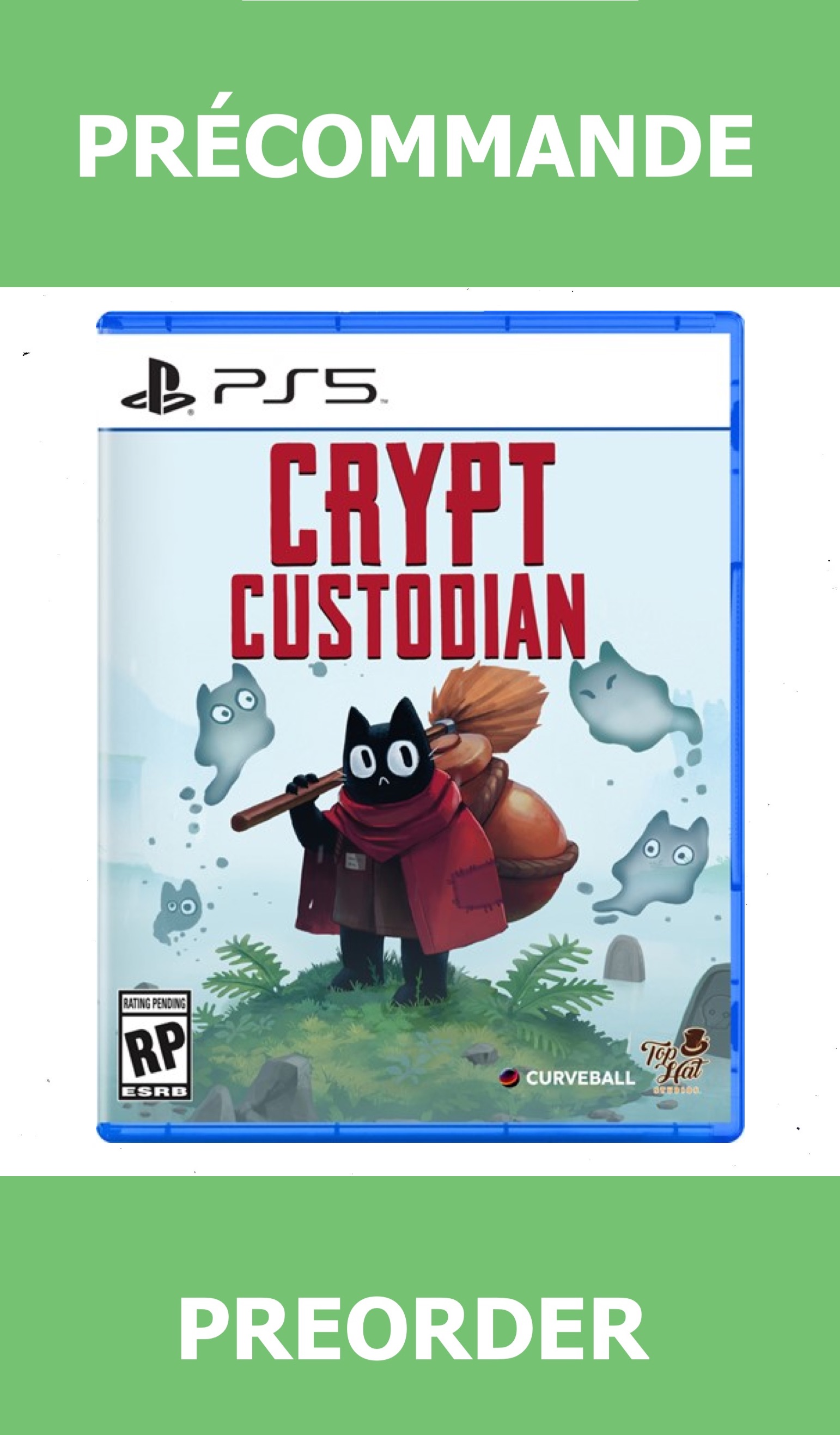 *Précommande* Crypt Custodian/PS5 03/10/2025 44.99$