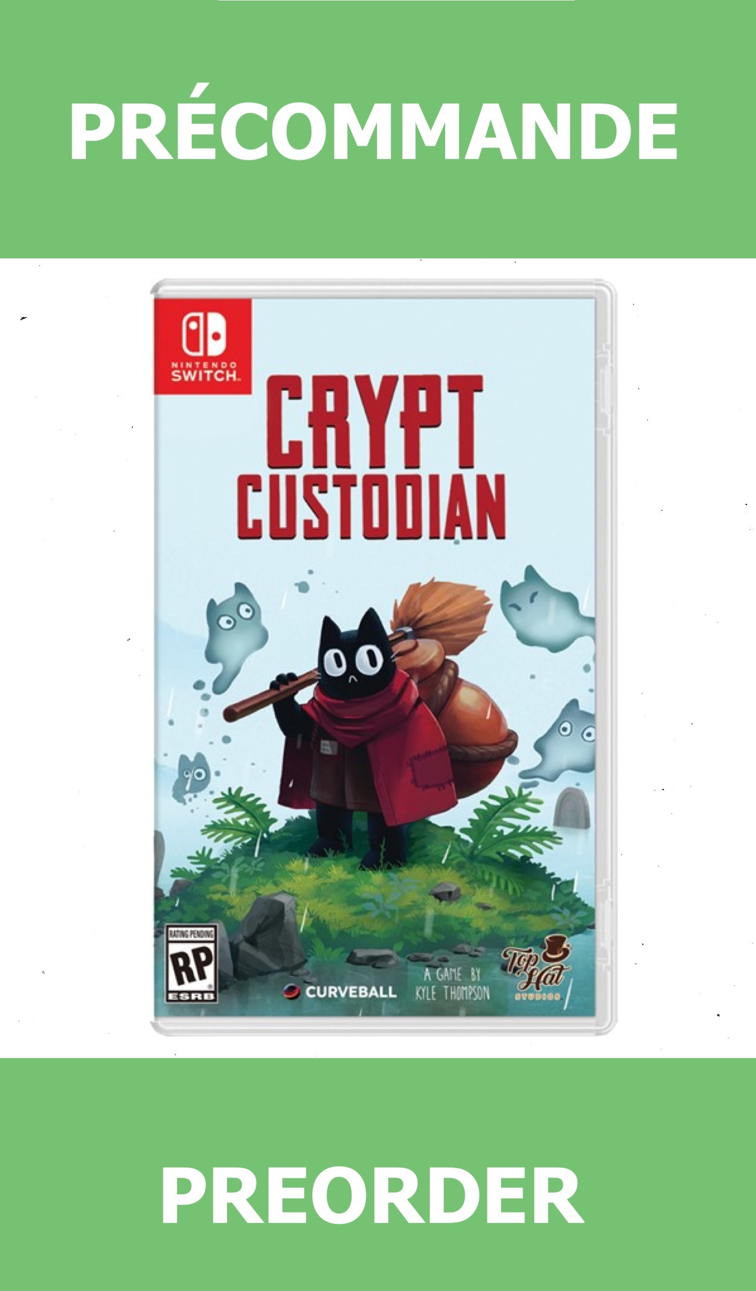 *Précommande* Crypt Custodian/Switch 03/10/2025 49.99$