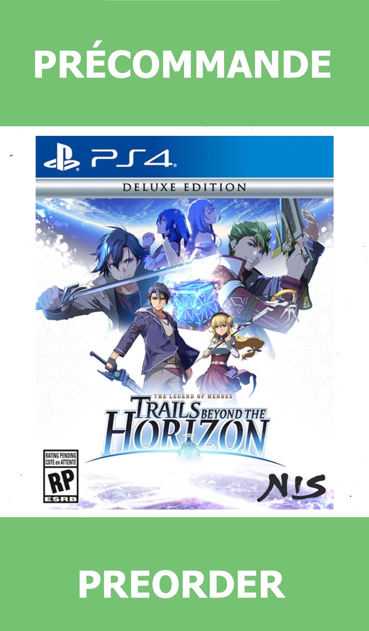 *Précommande* The Legend of Heroes: Trails beyond the Horizon/PS4 26/01/2026 79.99$