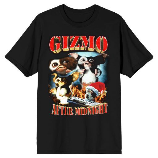 T-Shirt Gremlins - Gizmo After Midnight (Noir)