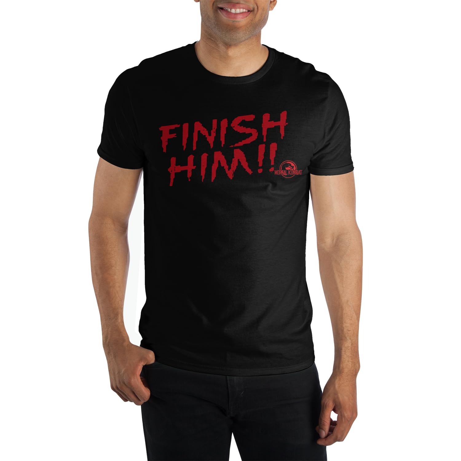 T-Shirt Mortal Kombat - Finish Him (Noir)