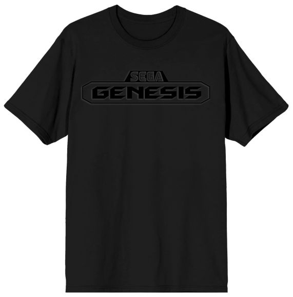 T-Shirt Sega - Logo Genesis (Noir)