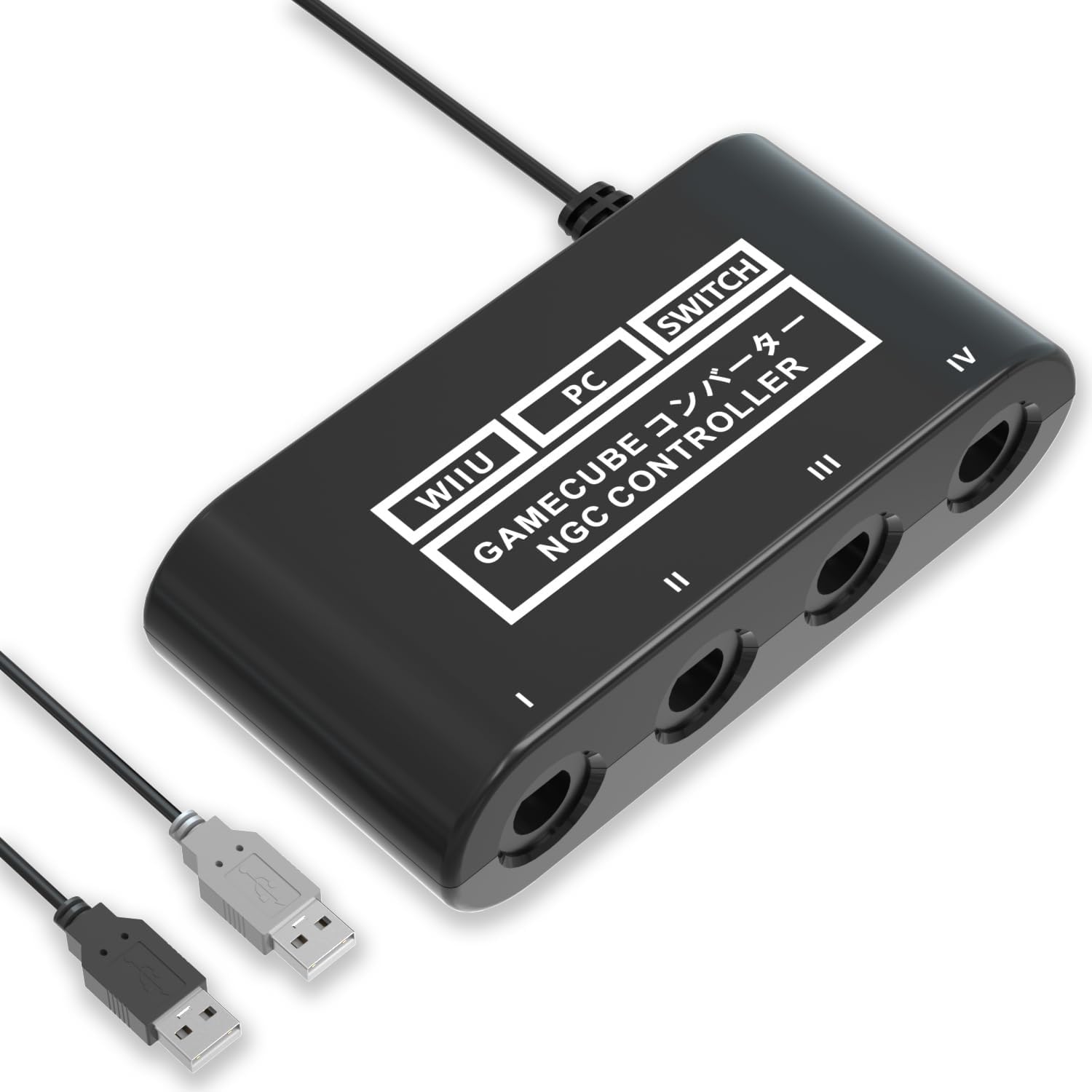 Adaptateur Manette GameCube Pour Wii U / Switch / PC USB Par PDOBQ 