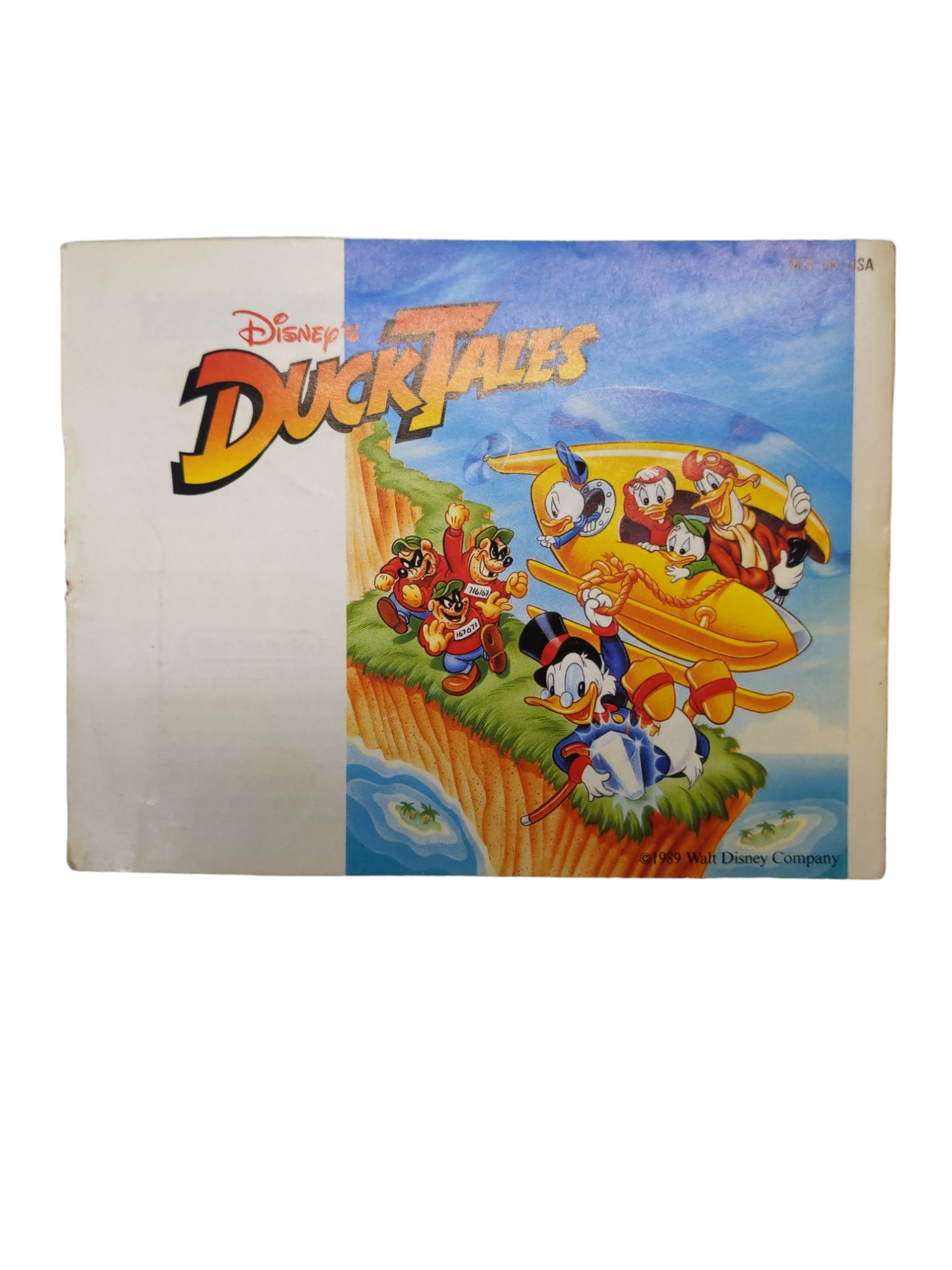 Livret NES-UK-USA Duck Tales NES