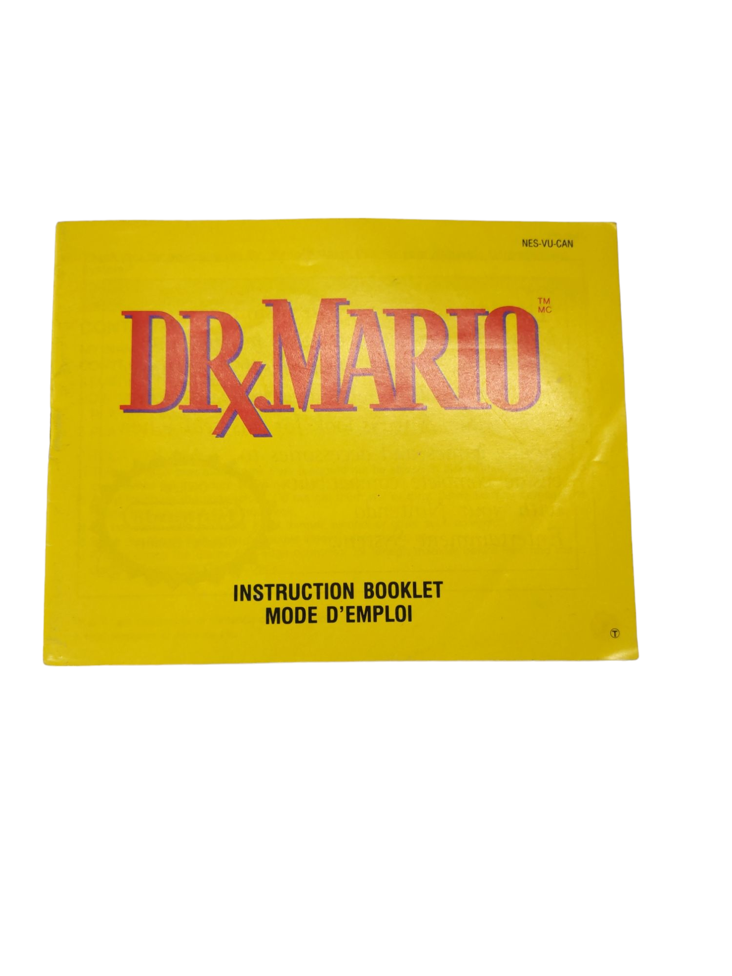 Livret NES-VU-CAN Dr. Mario NES