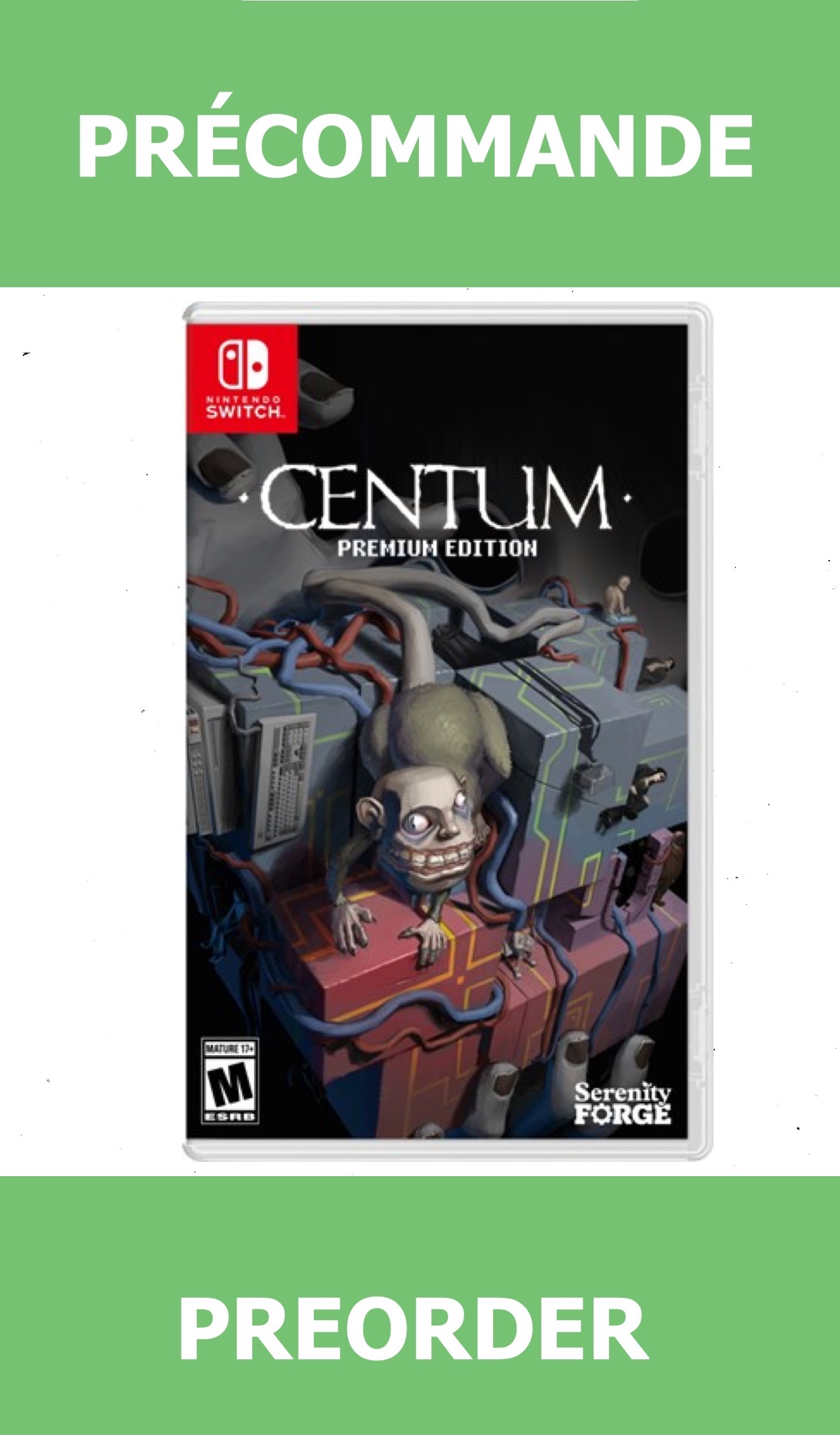 *Précommande* Centum Premium Edition/Switch 16/01/2025 59.99$