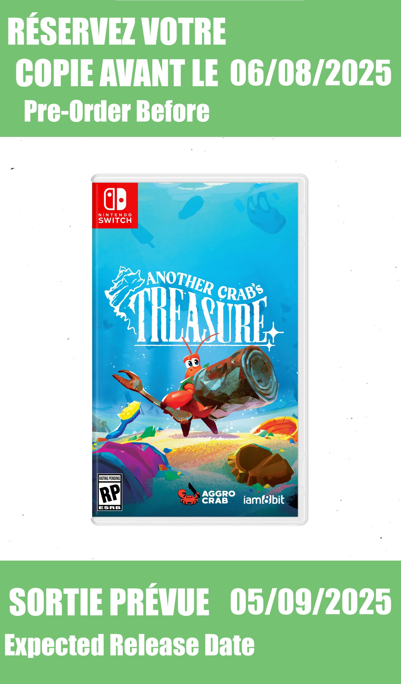 *Précommande* Another's Crab Treasure / Switch