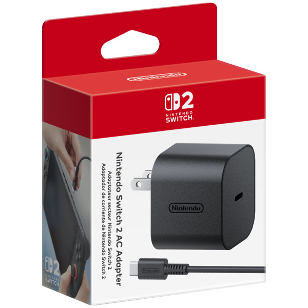 Adaptateur AC Pour Nintendo Switch 2 Officiel Nintendo
