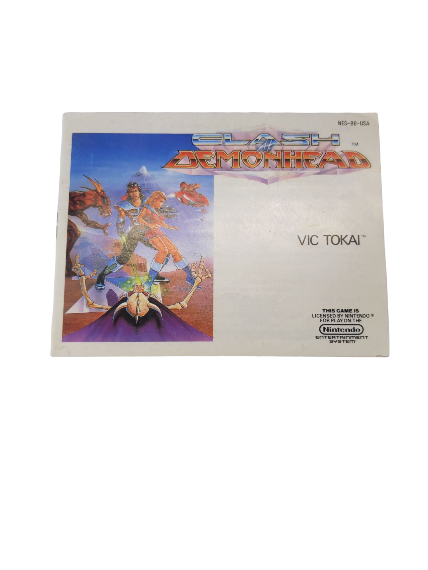 Livret NES-BB-USA Clash at Demonhead NES
