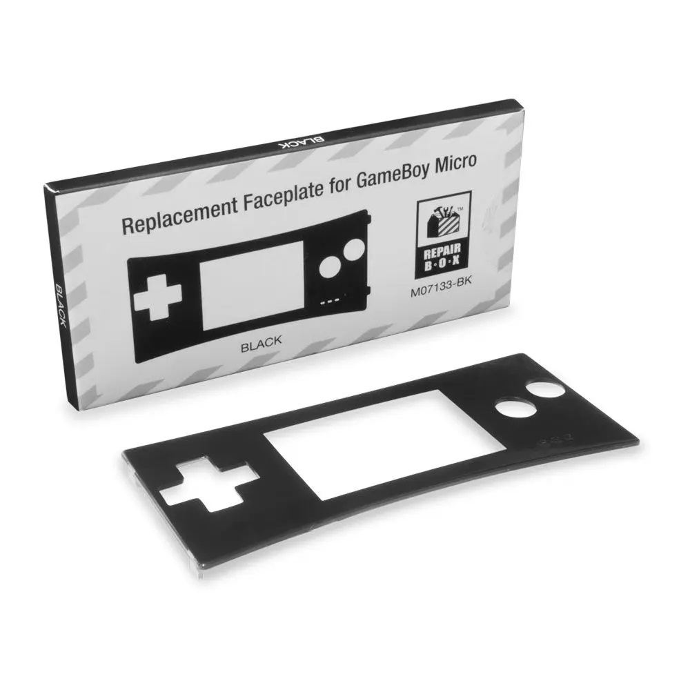 Façade De Remplacement Pour GameBoy Micro - Noire