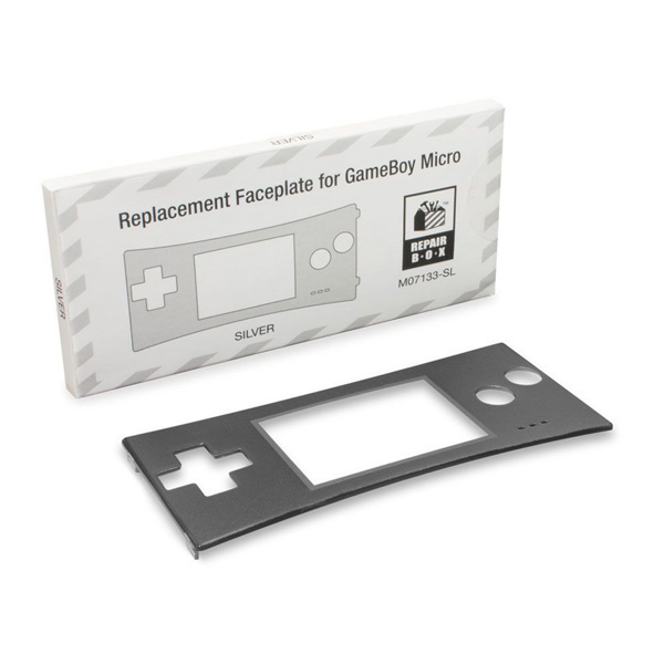 Façade De Remplacement Pour GameBoy Micro - Gris