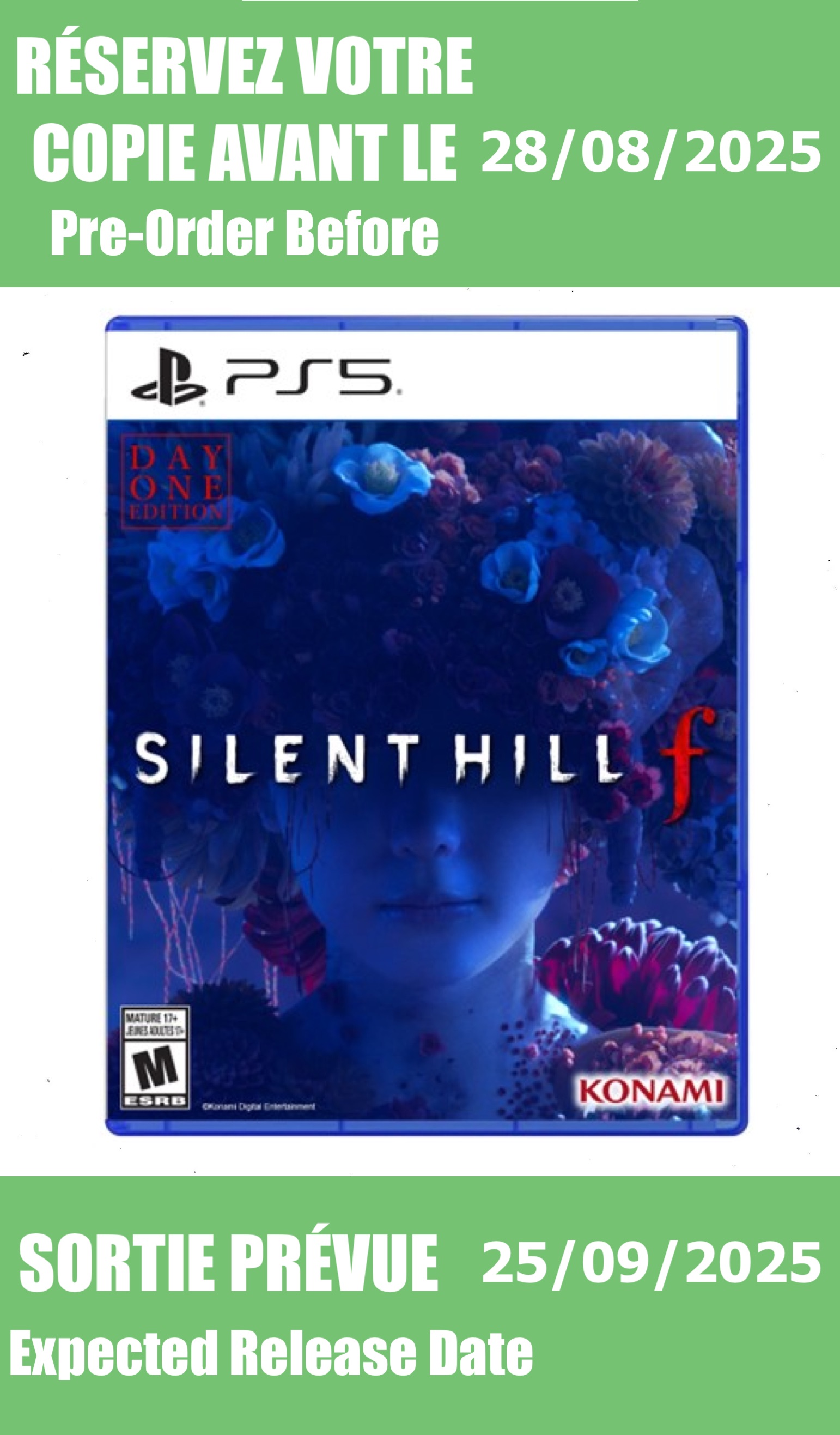 *Précommande* Silent Hill f / PS5