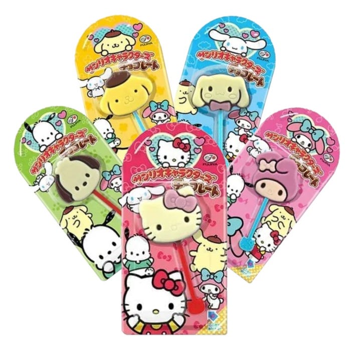 Sucette Au Chocolat Fujiya - Personnage Sanrio