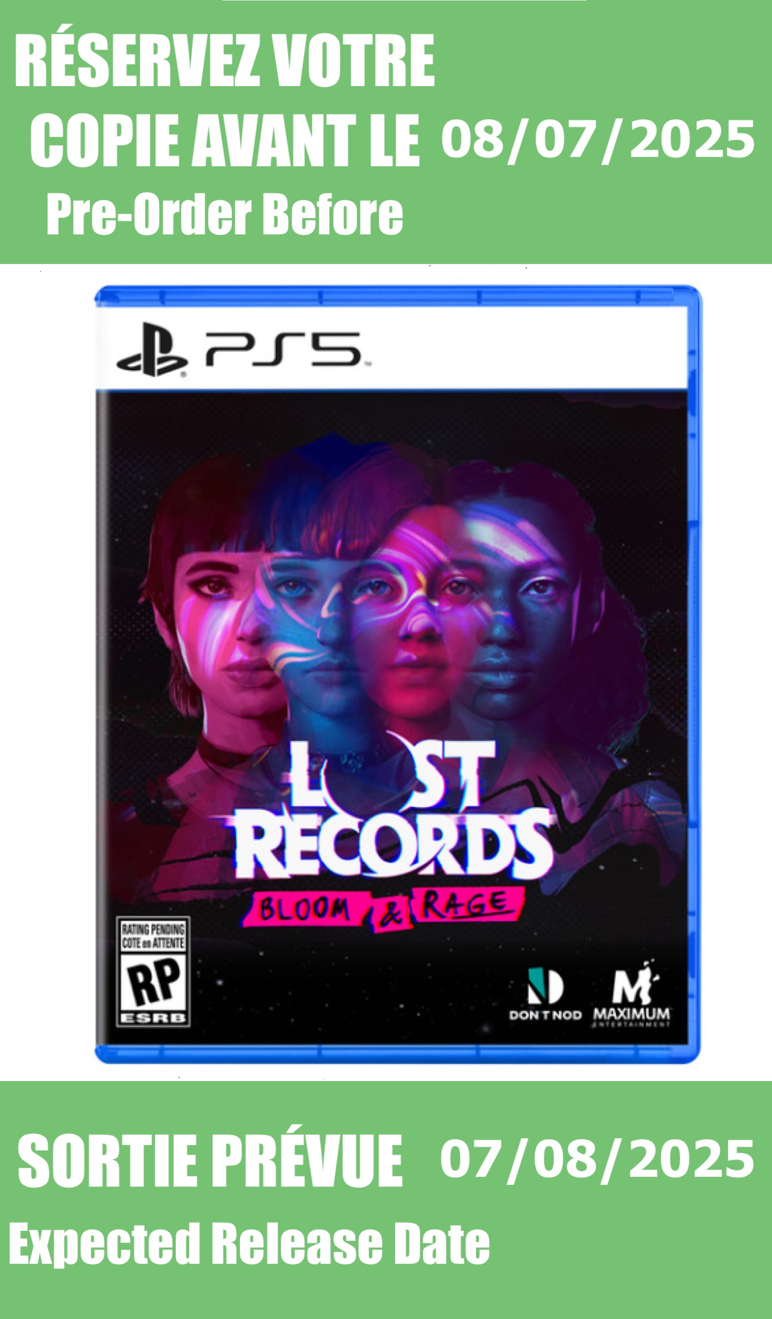 *Précommande* Lost Records Bloom & Rage/PS5