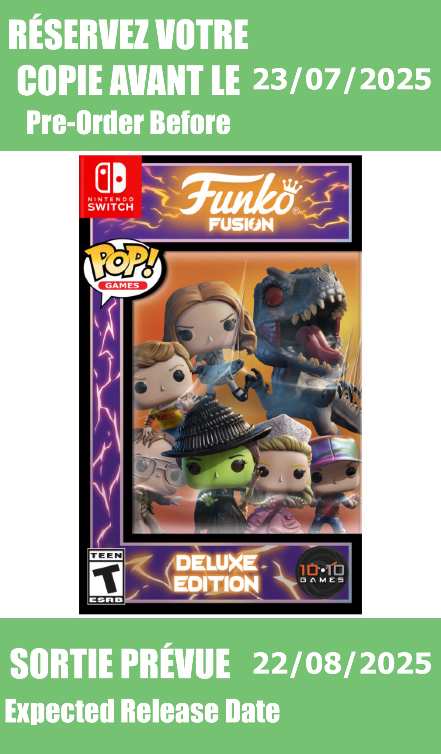*Précommande* Funko Fusion Deluxe/Switch