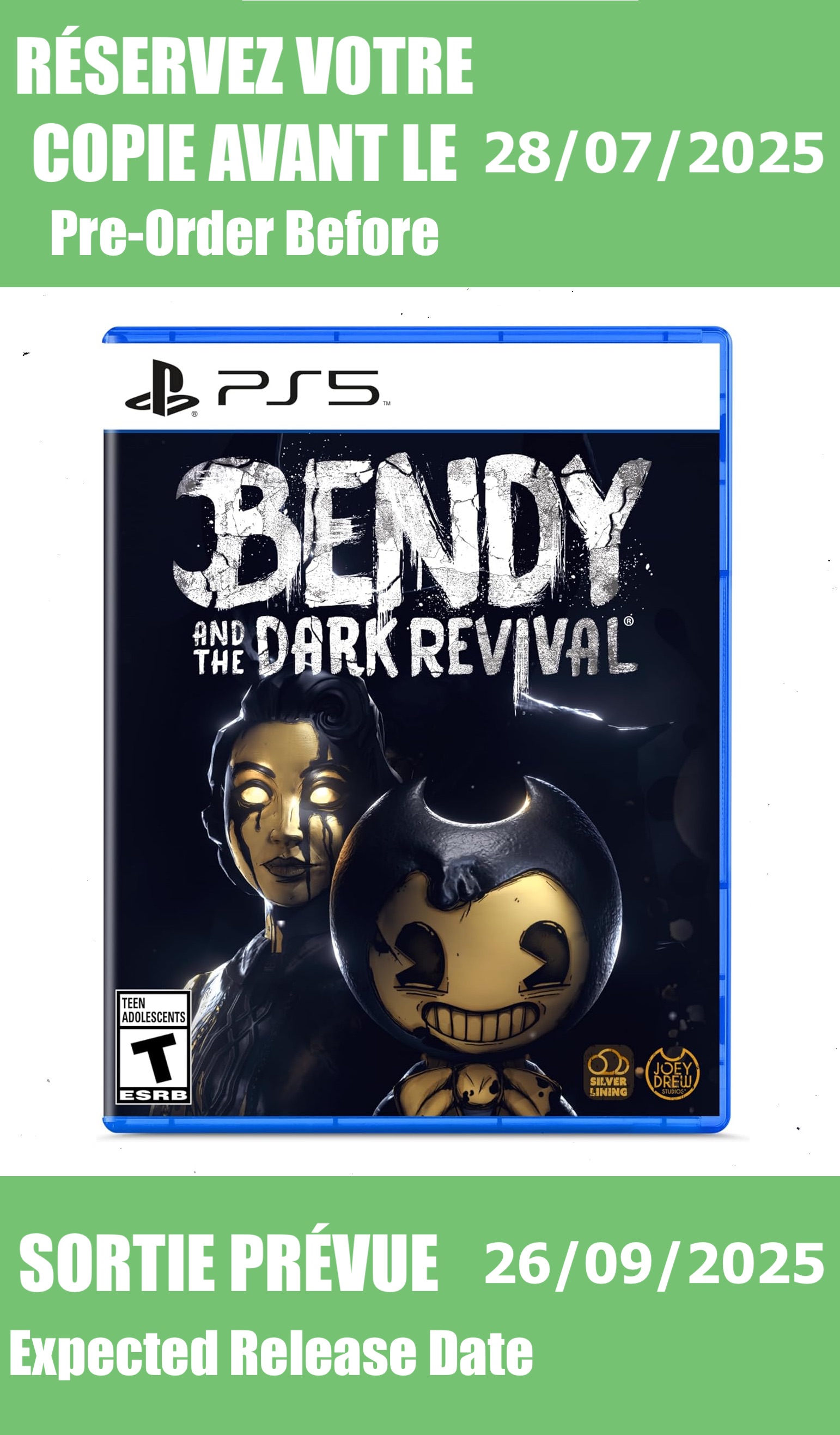 *Précommande* Bendy And The Dark Revival/PS5