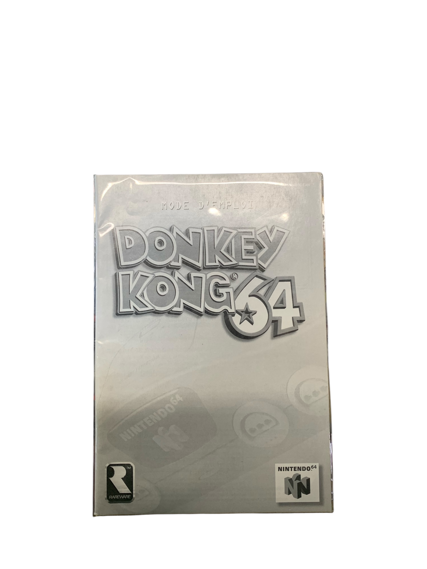 Livret U/NUS NDOE-CAN Donkey Kong 64 N64