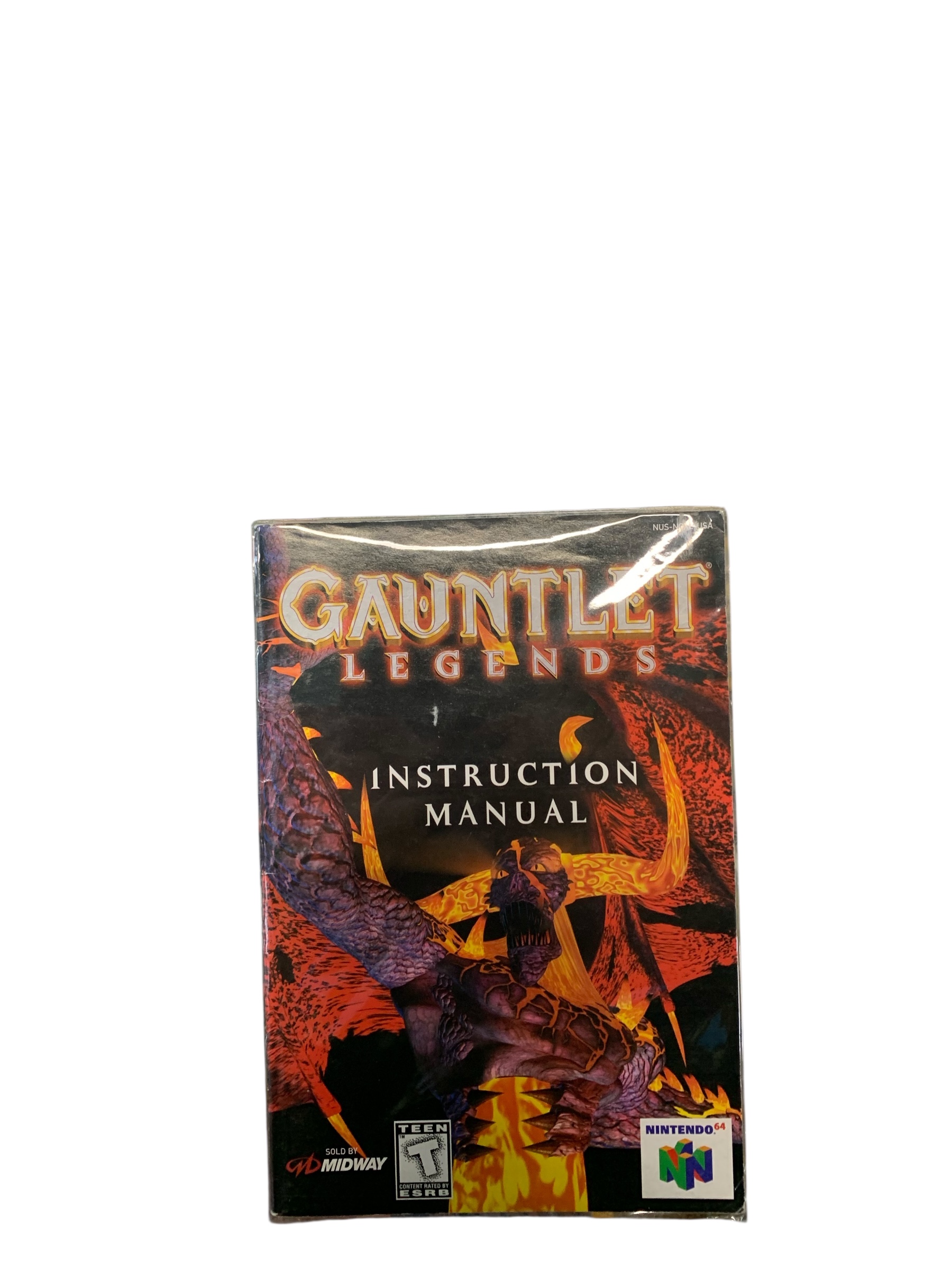 Livret NUS-NGXE-USA Gauntlet Legends N64
