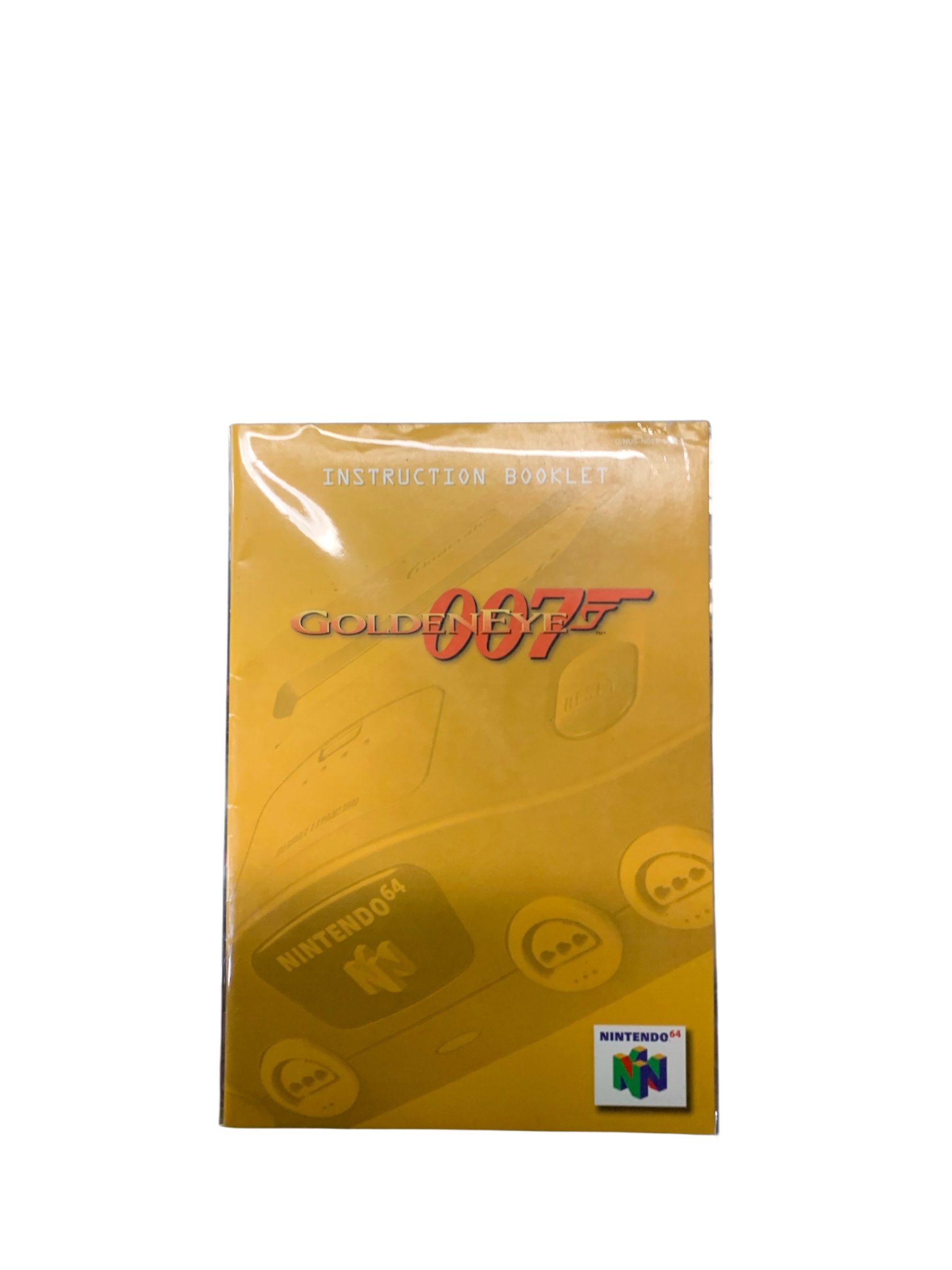 Livret U/NUS-NGEE-USA-1 007 Golden Eye N64